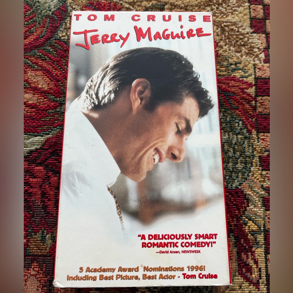 🌺 3 for $12 Jerry Maguire VHS